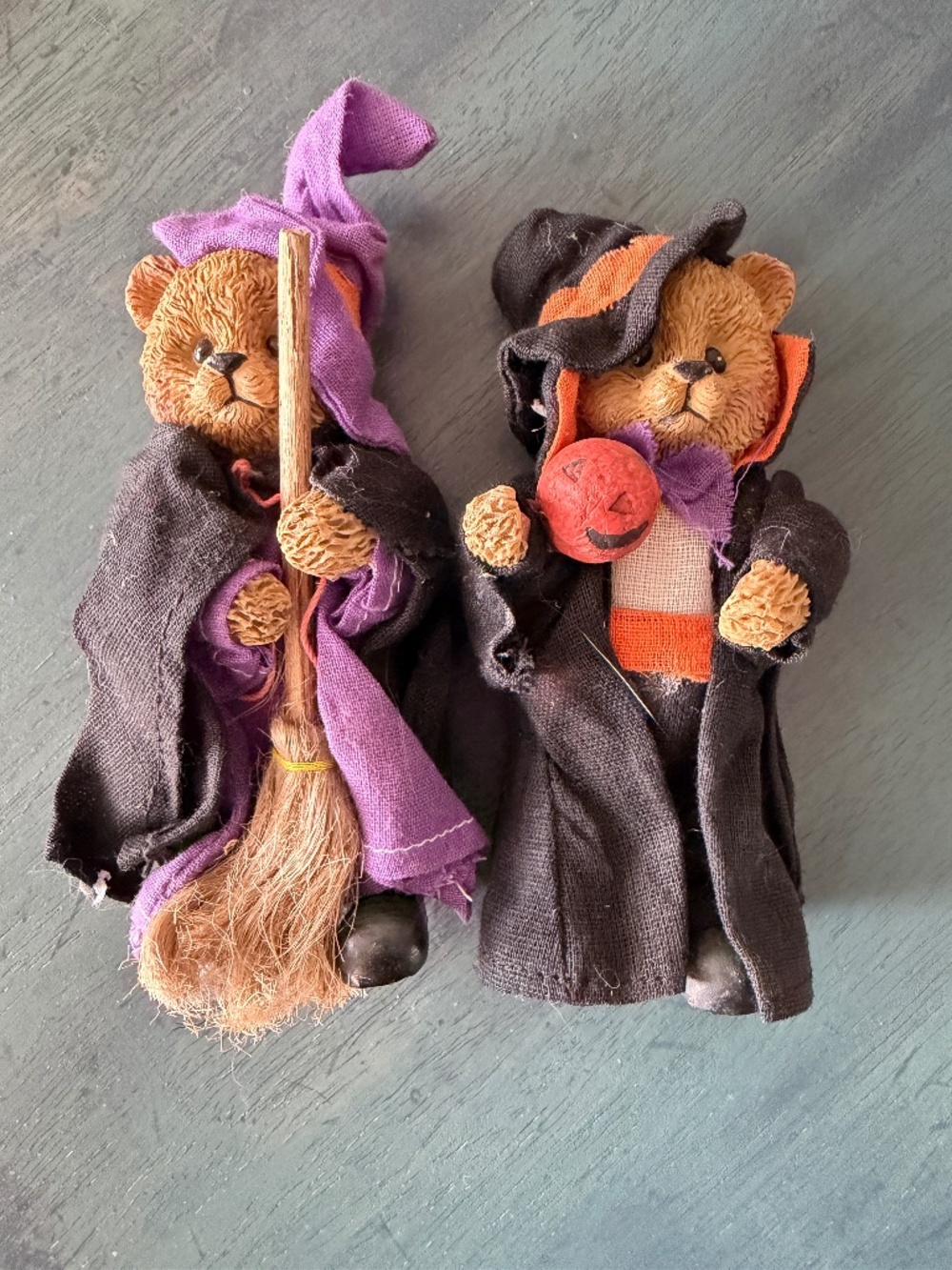 Halloween Teady Bear Figurines 5" K's Collection